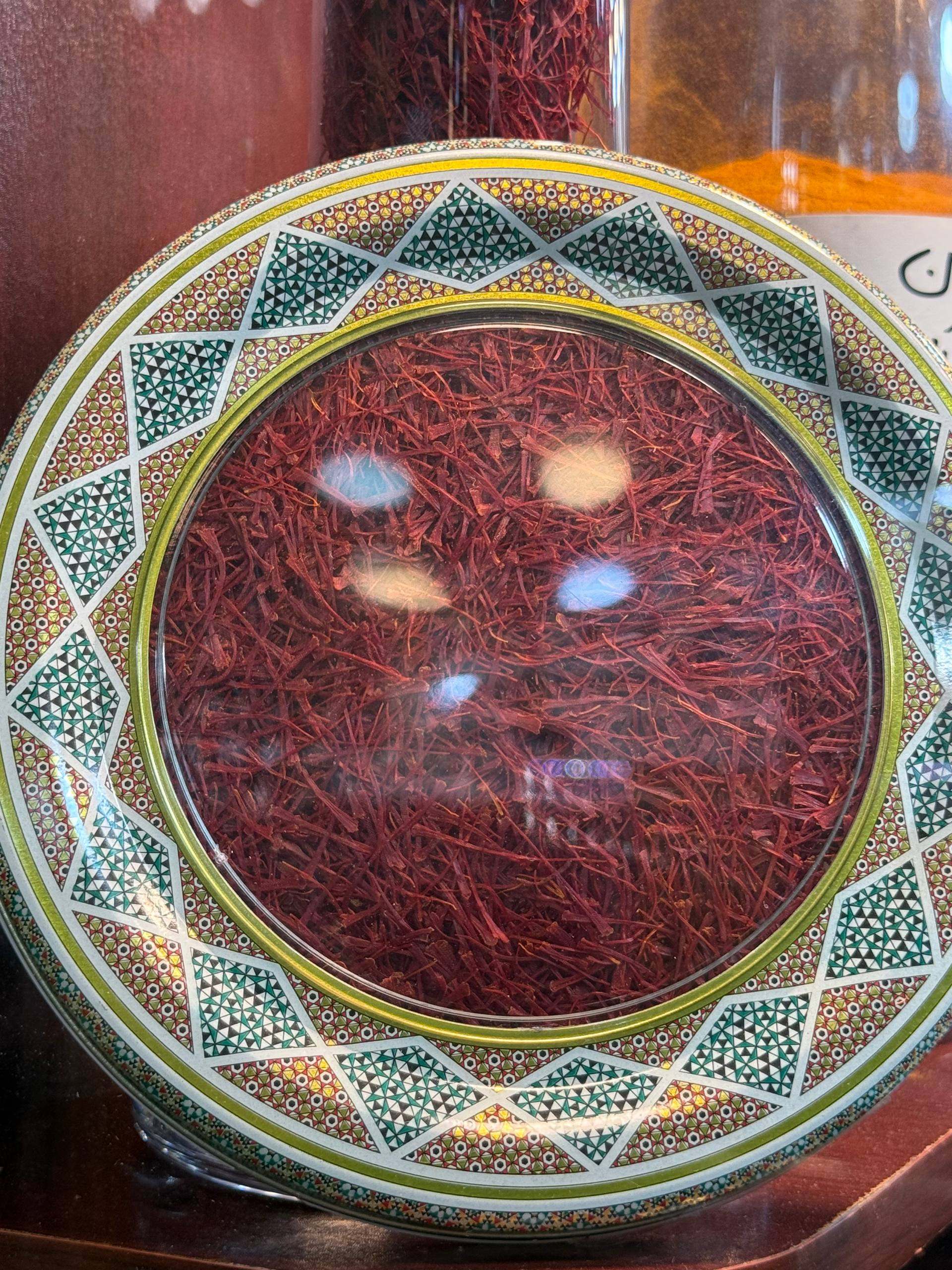 تصویر 1 از خرید عمده زعفران سوپر نگین صادراتی + قیمت عالی